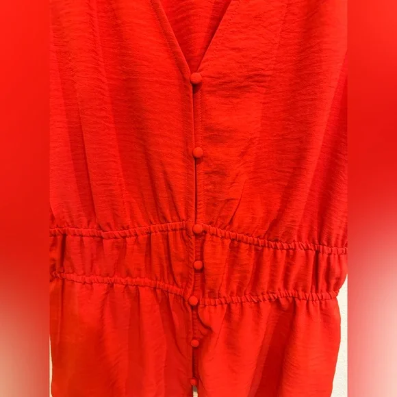 Nine West Red Sleeveless Blouse - Picture 6 of 10
